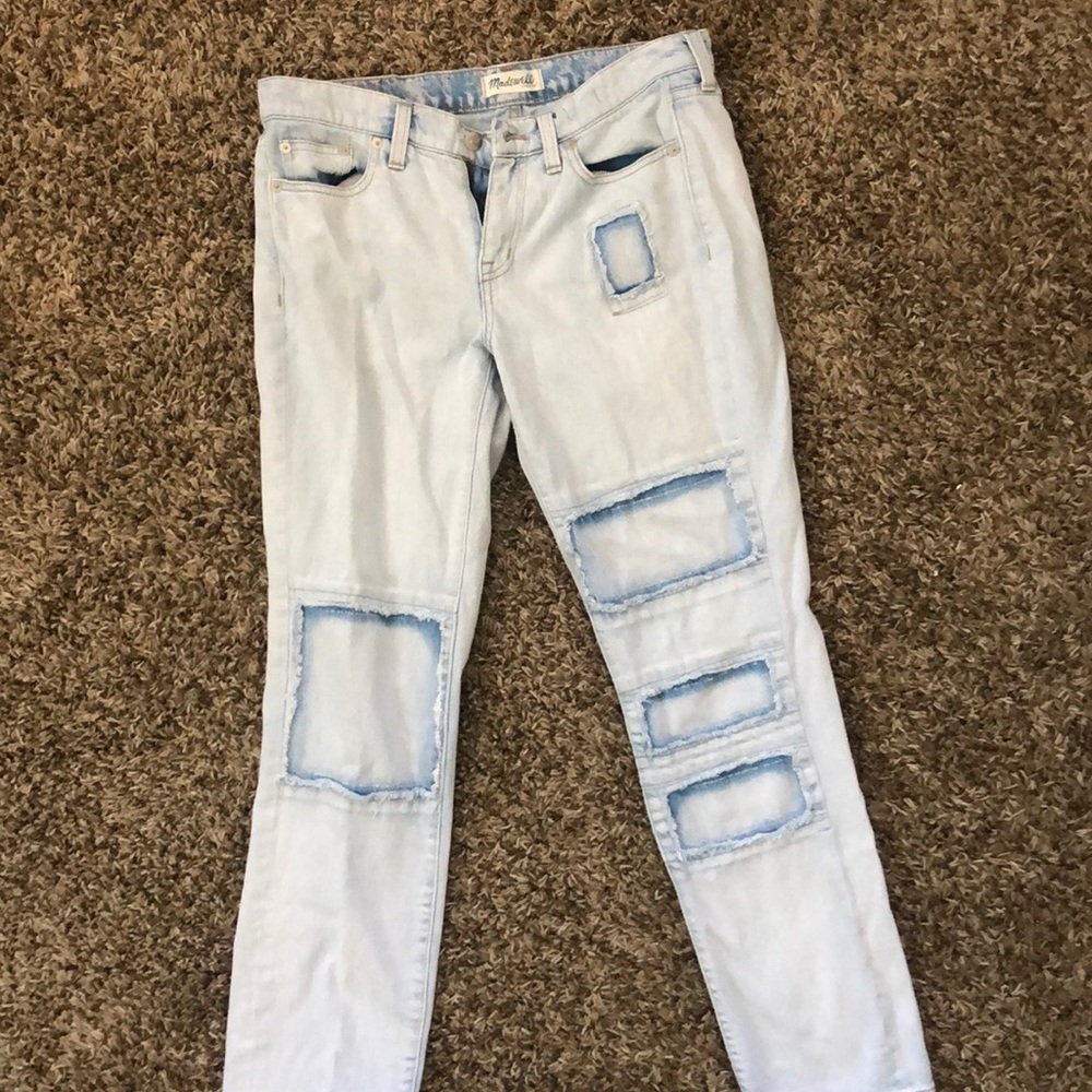 Madewell patch Jeans